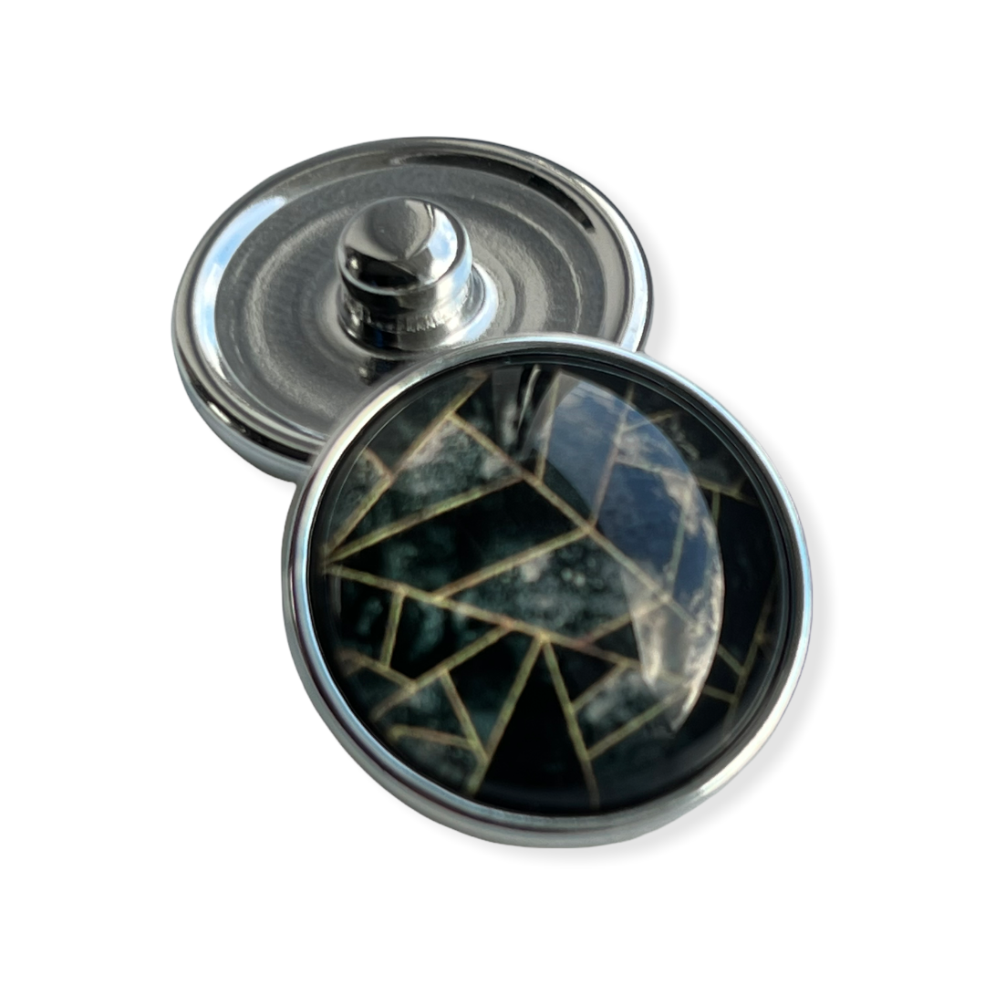 Metal hairpin click / chunk button 099. - buttons