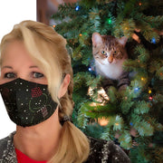 Mondkapje kerst santa 5