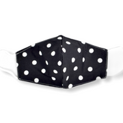 Mondkapje spots zwart/wit
