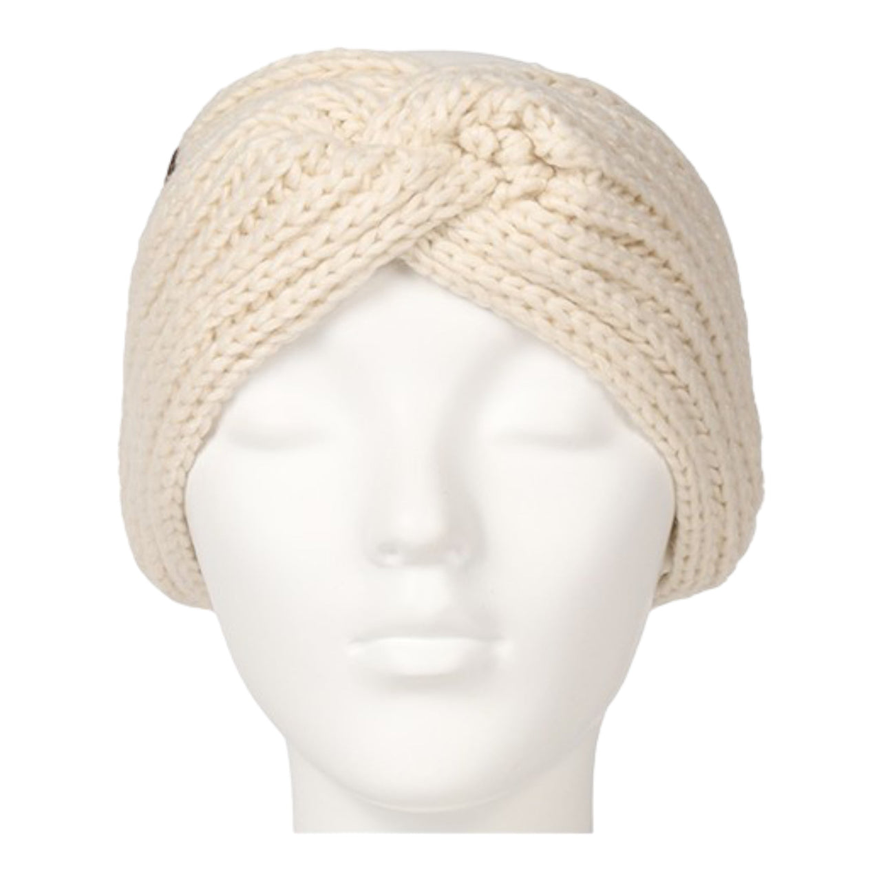 Naturel haarband ottowa met fleecevoering - haarband