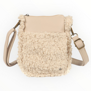 Naturel teddy schoudertasje / crossbody askim - heuptasjes