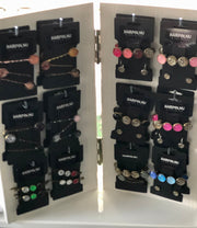 Retail set color hairclips