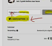 Ring voor click buttons - verstelbaar