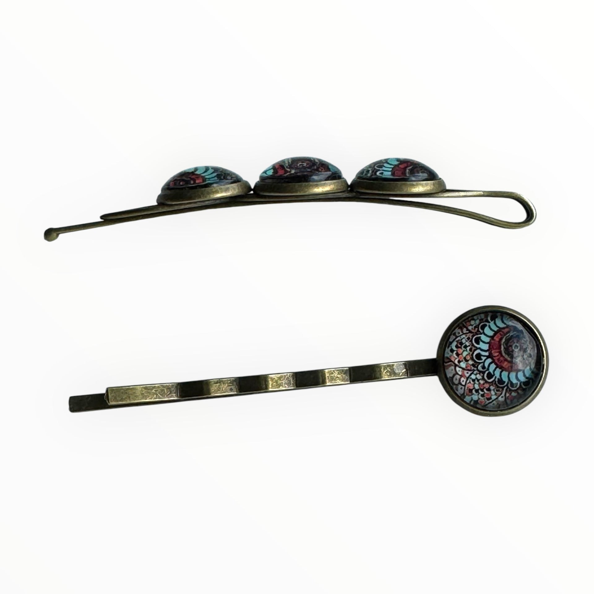 Schuifspeld setje ibizastyle - haarspelden