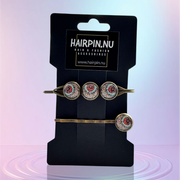 Schuifspeld setje ibizastyle - haarspelden