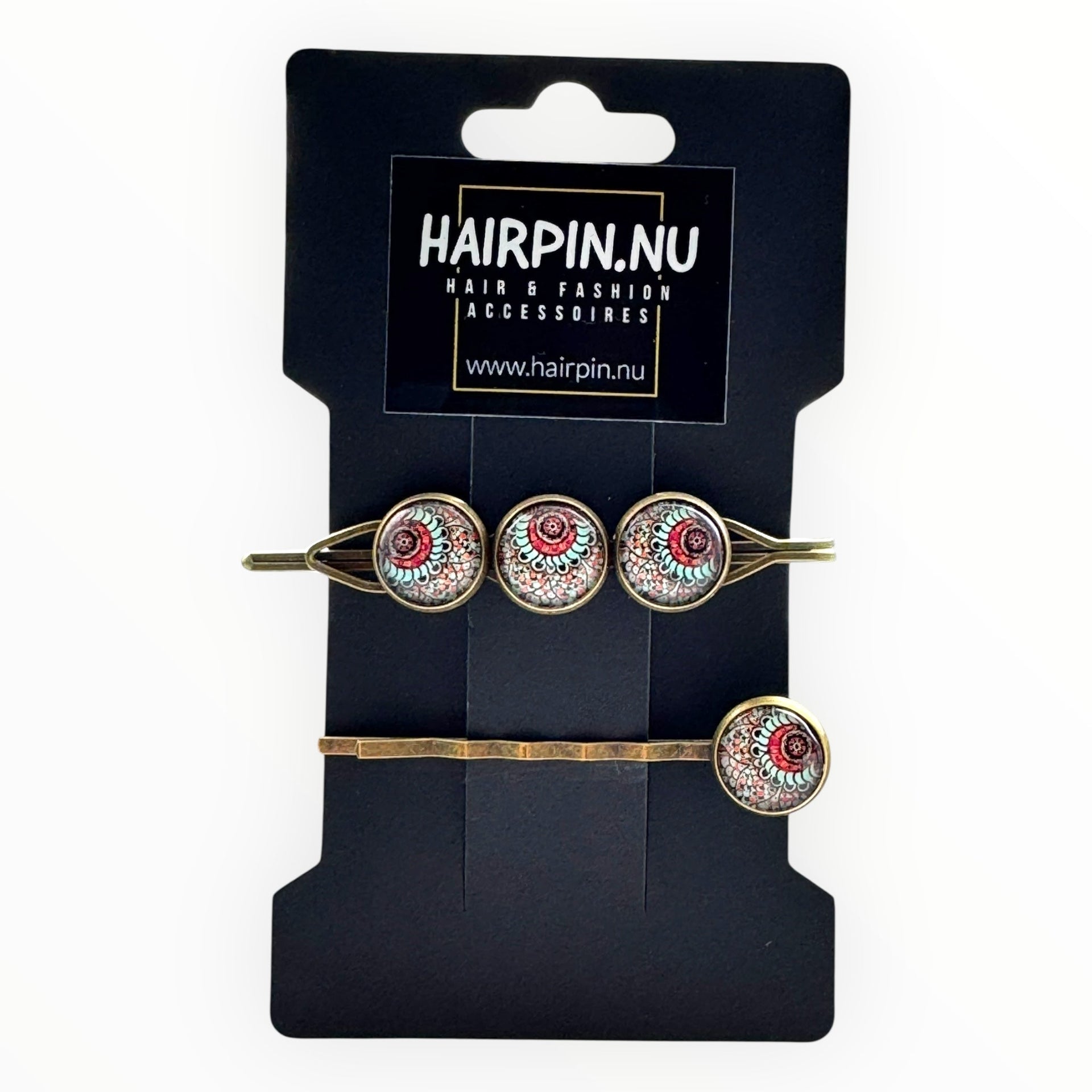 Schuifspeld setje ibizastyle - haarspelden