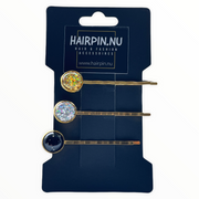 Schuifspeldjes color hairclip 3 stuks