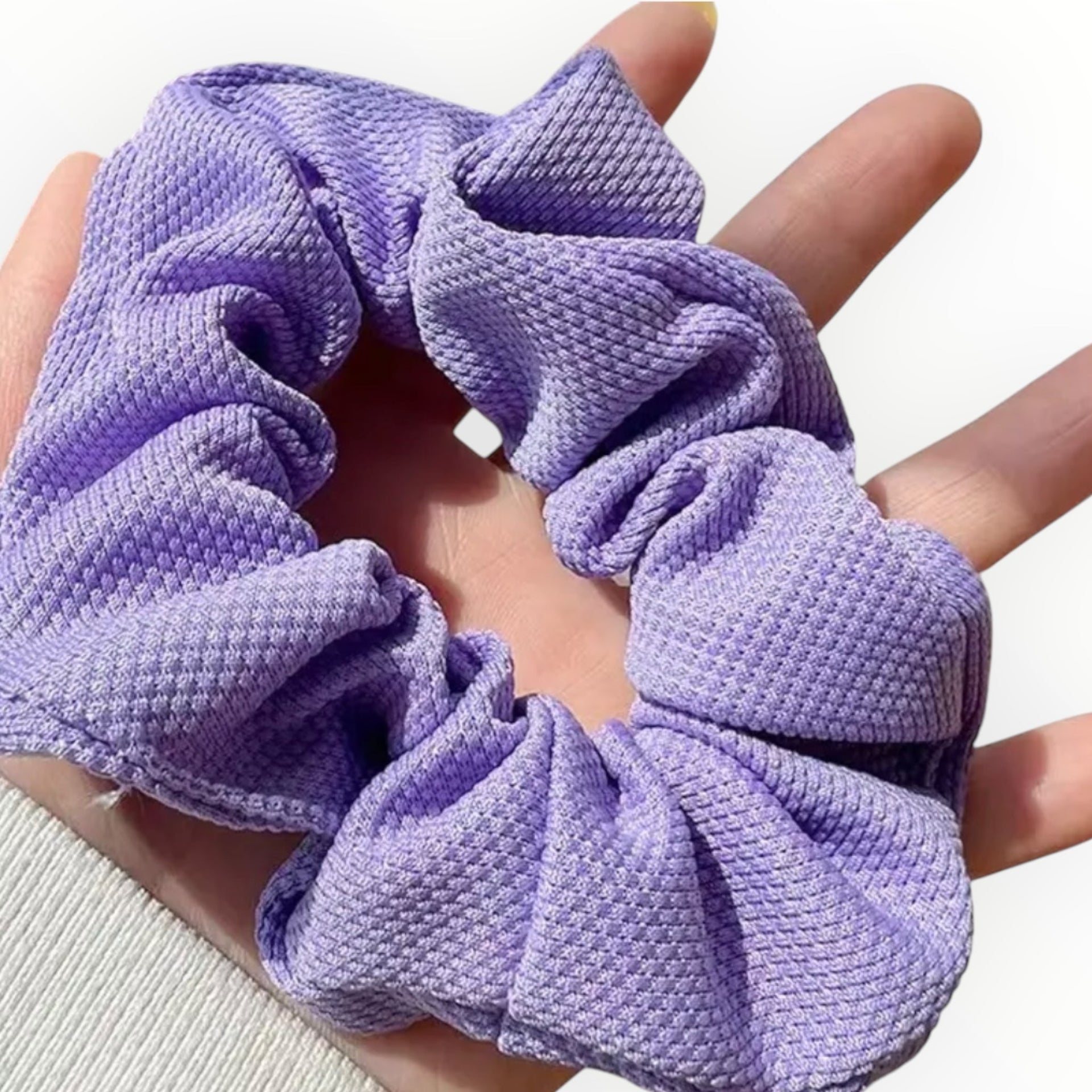 Scrunchie be happy - paars - scrunchie