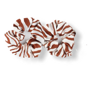 Scrunchie roest streep 2 stuks