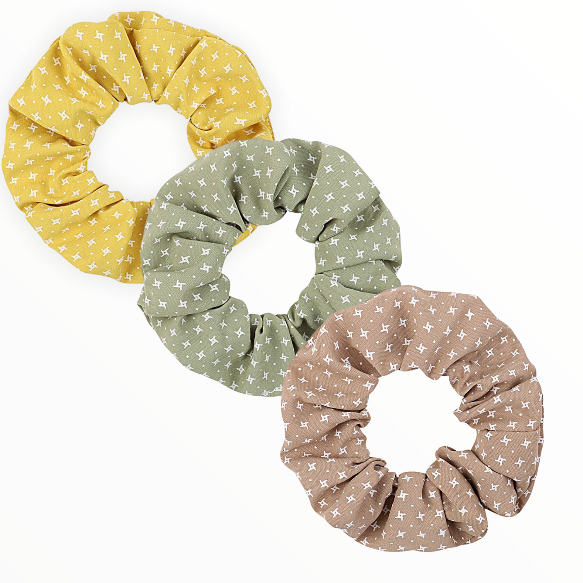 Scrunchie set summer combi 3 stuks - haaraccessoire