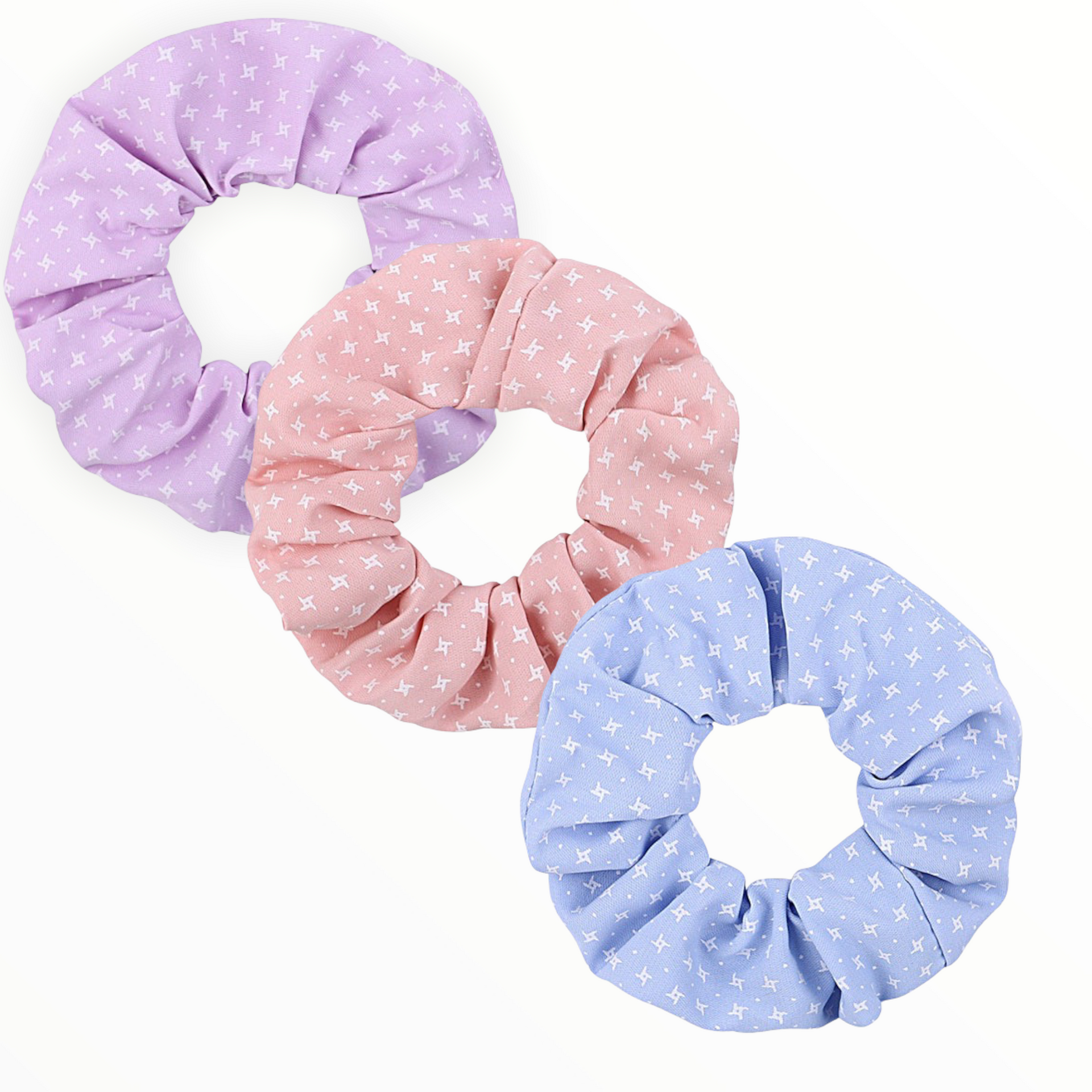 Scrunchie set summer combi 3 stuks - haaraccessoire