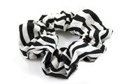 Scrunchie witte streep