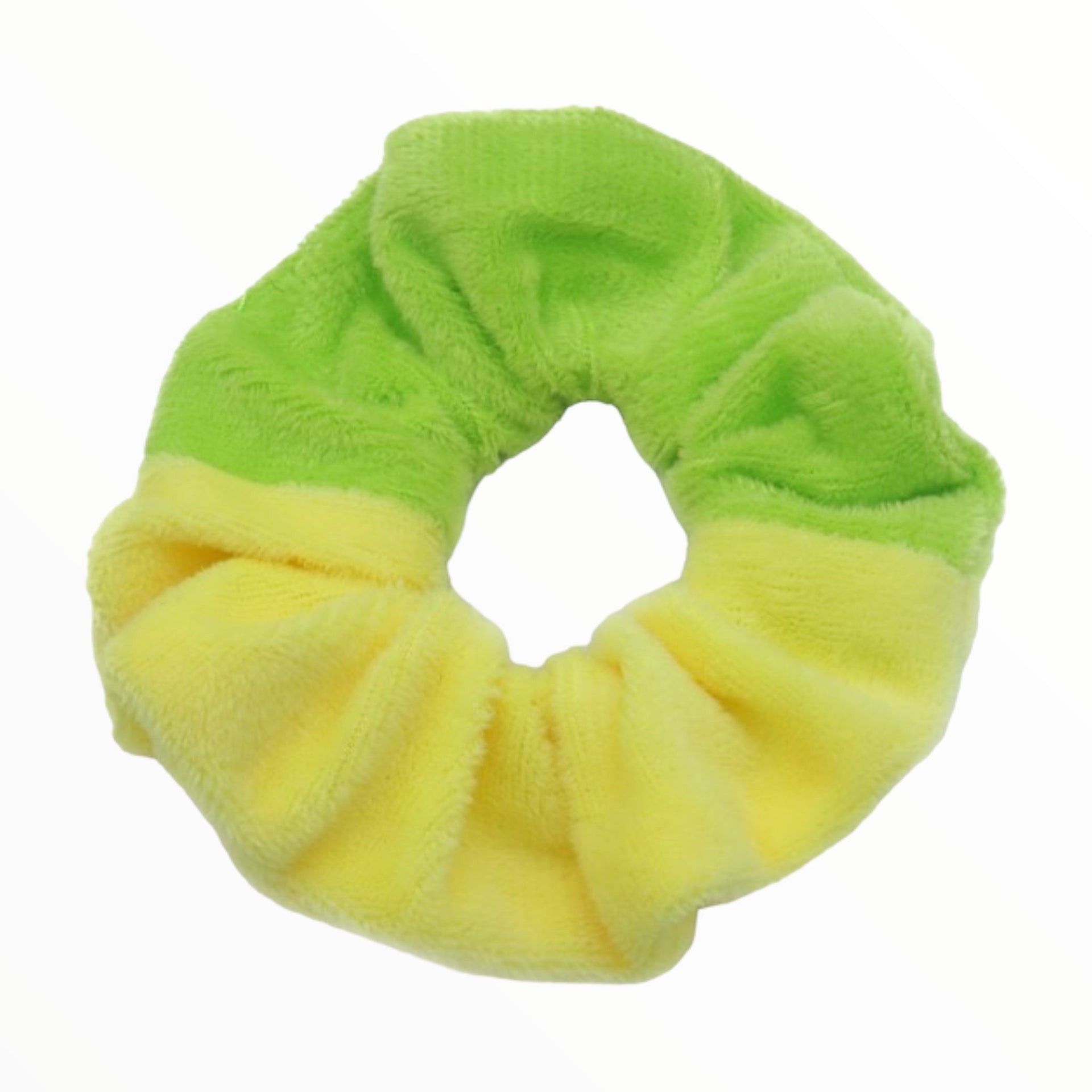 Set 2 scrunchies haarelastieken happy duo colors - scrunchie