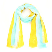 Sjaal hello summergreen