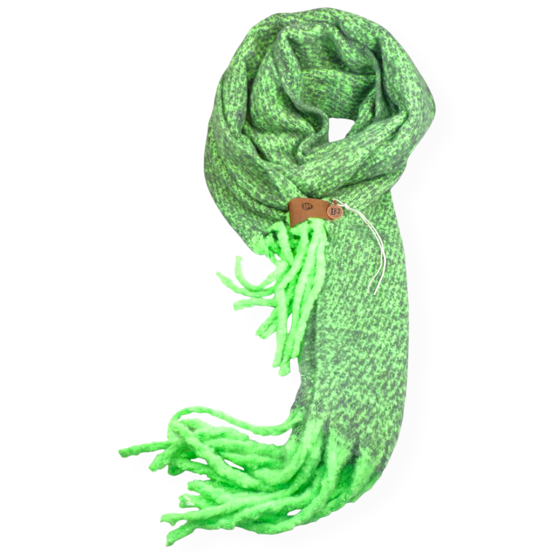 Sjaal kaat model 16 felgroen