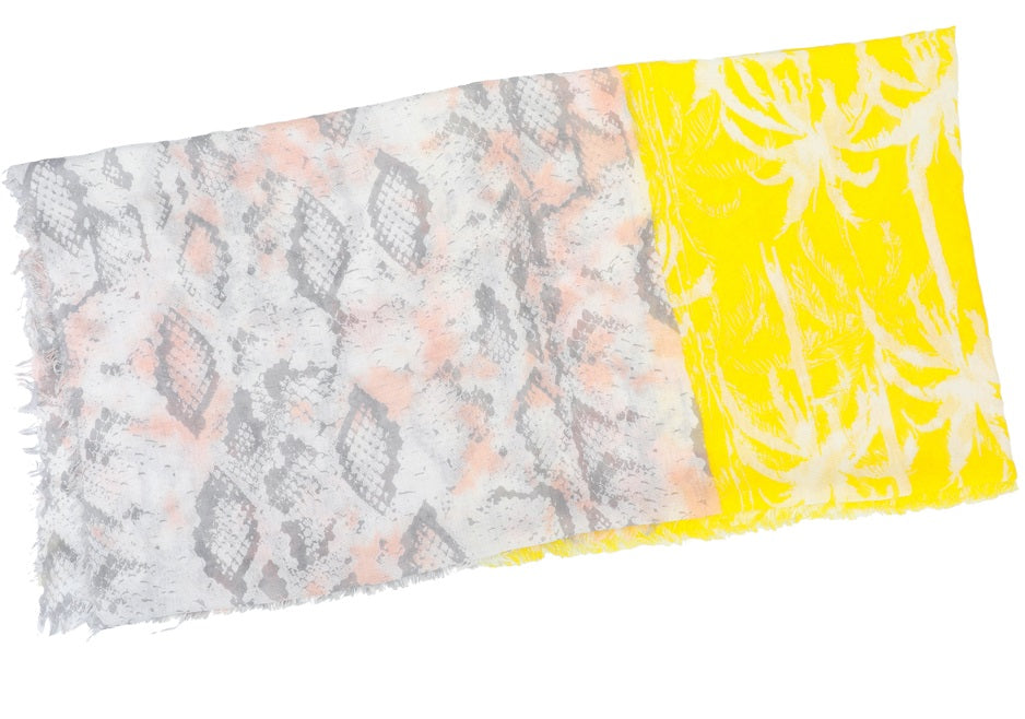 Sjaal snake panter palmtree