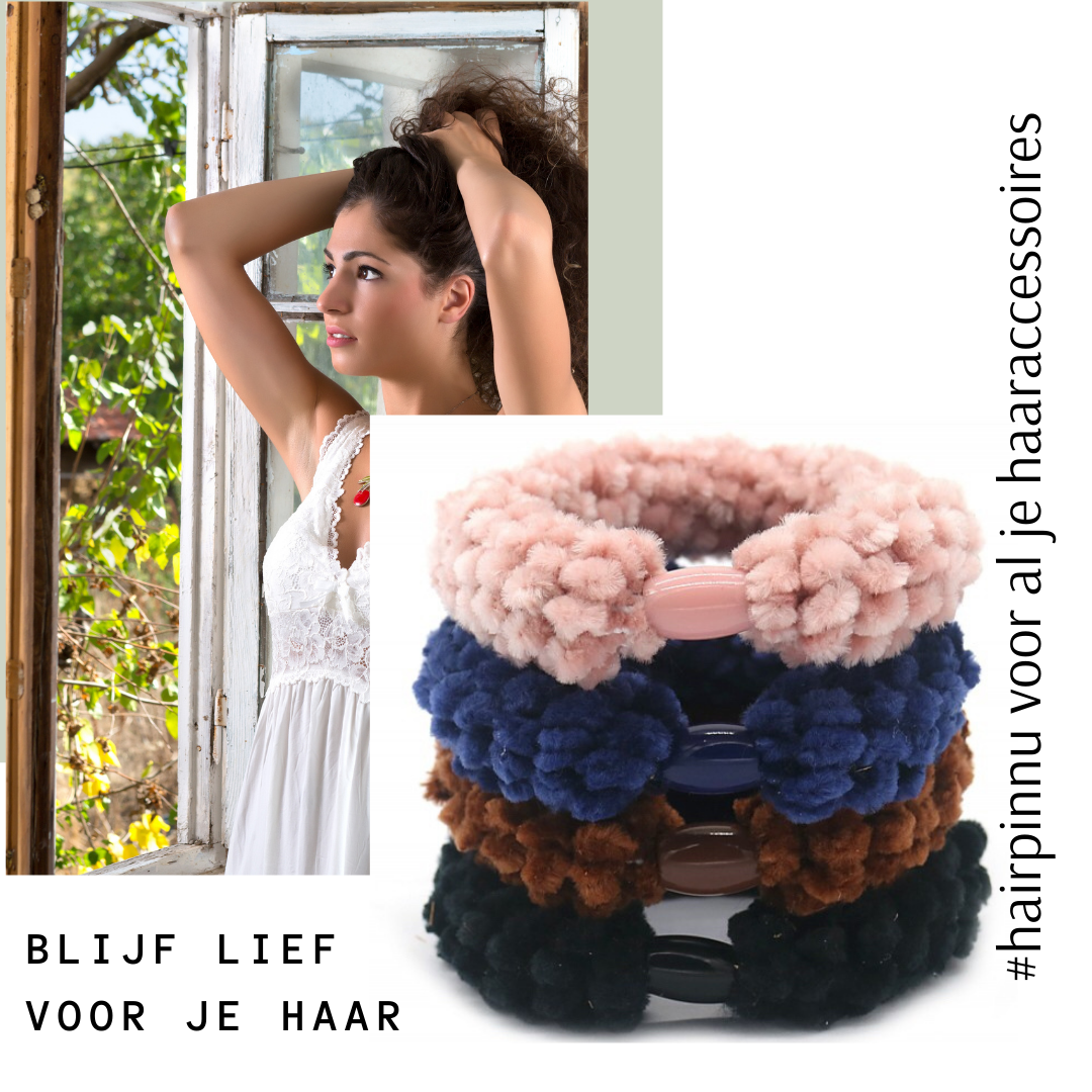 Soft haarelastieken 4 stuks - haarelastieken