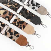 Tasriem grijs schouderband met leuke print - schouderband