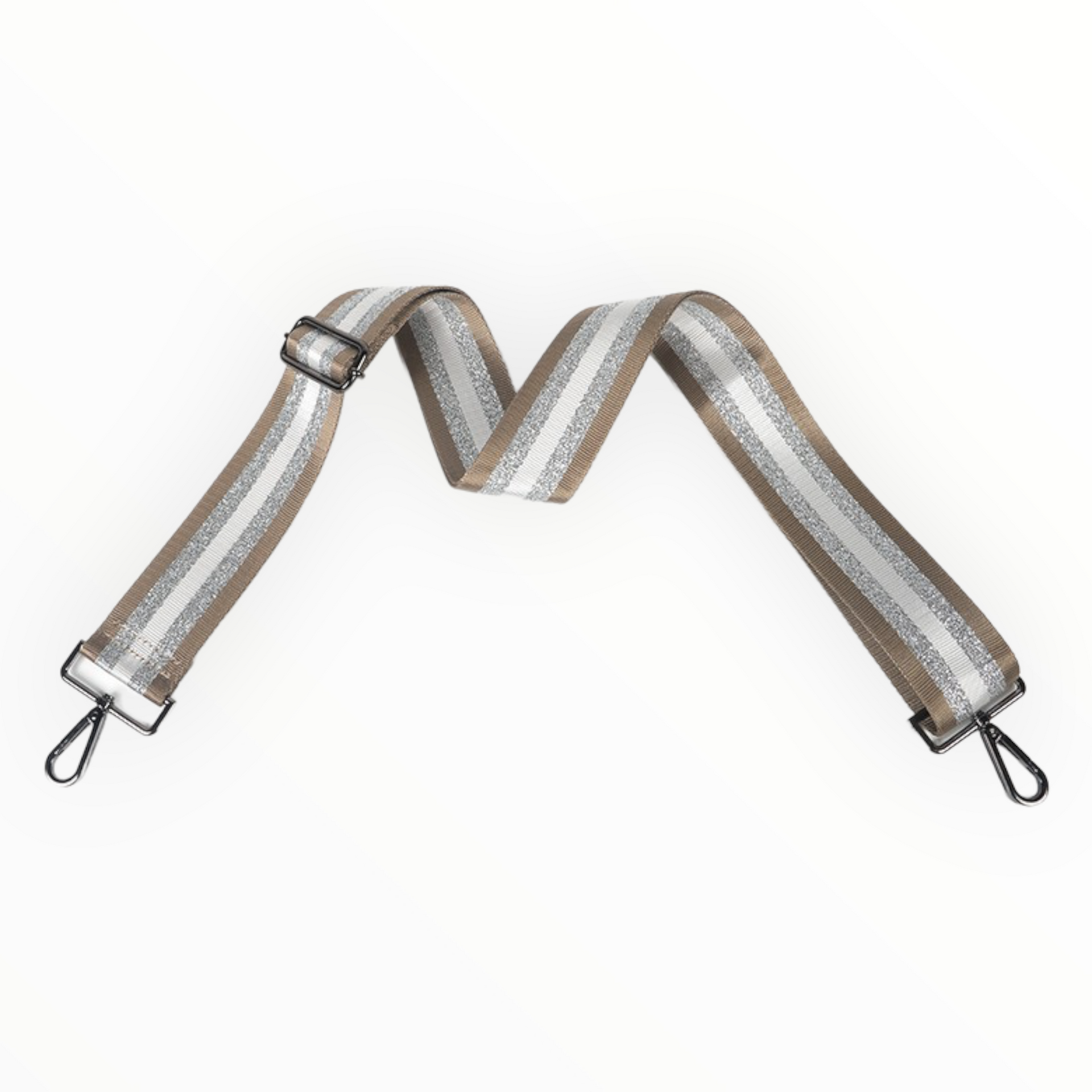 Tasriem taupe bag strap schouderband