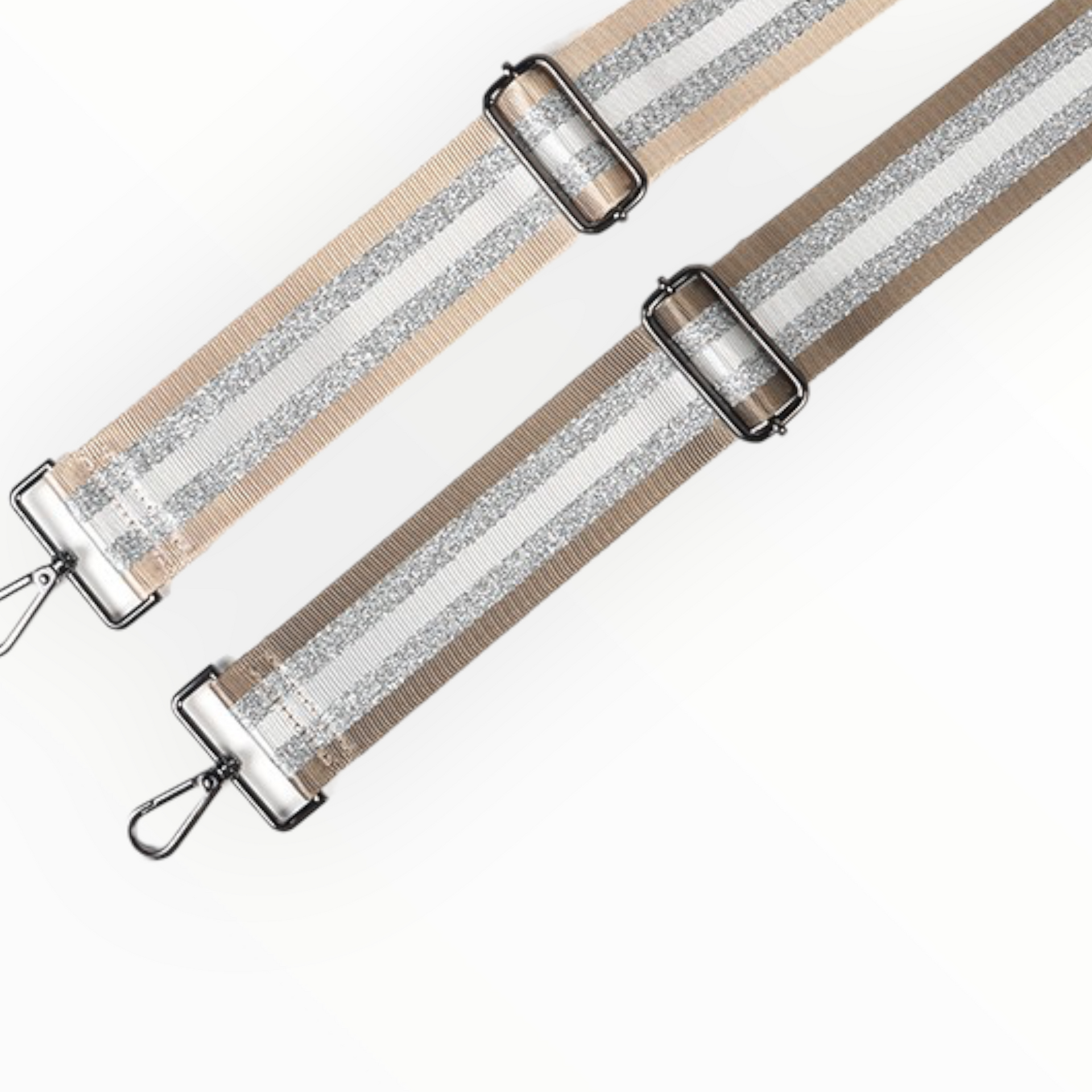 Tasriem taupe bag strap schouderband