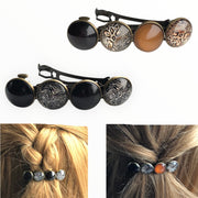 Voordeelset color hairclips set 2 haarspelden xl - haarspelden