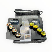 Voordeelset color hairclips set 2 stuks ibizastyle bruingoud xl - haarspelden