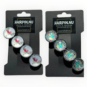 Voordeelset color hairclips set 2 stuks ibizastyle xl - haarspelden