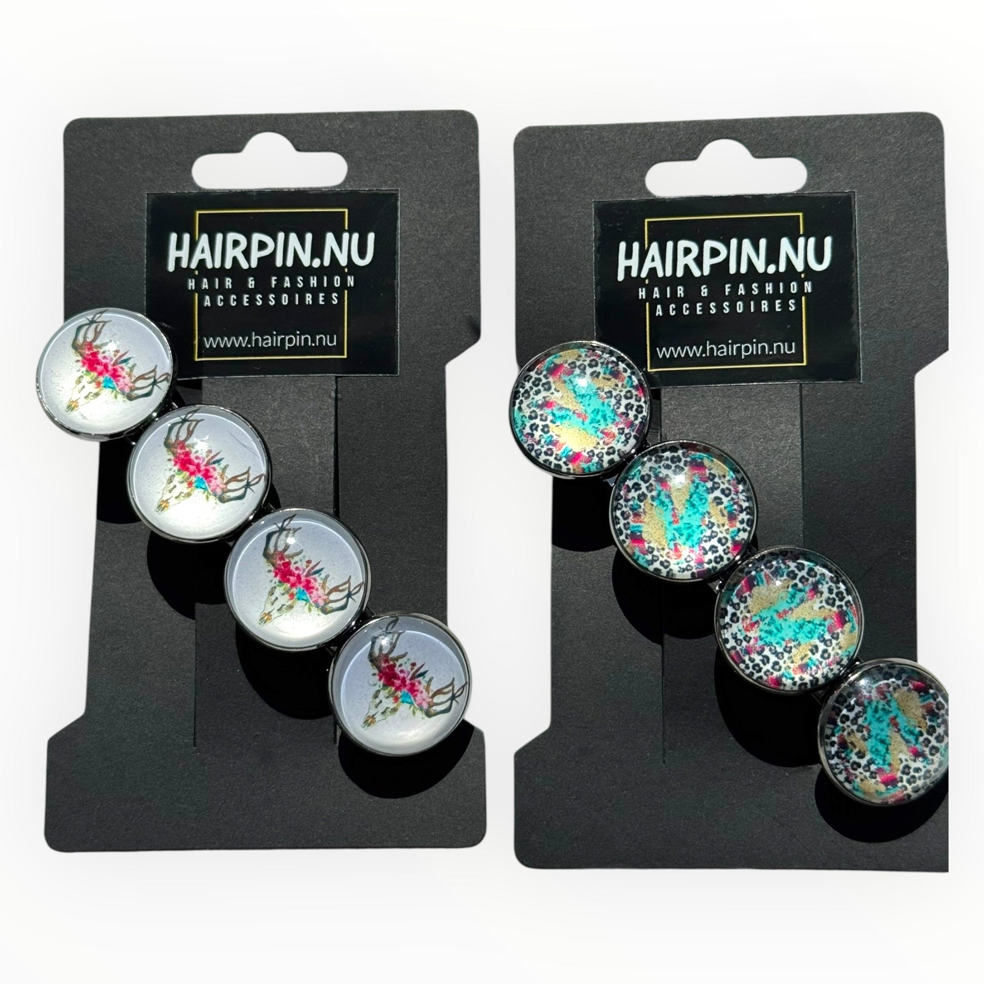 Voordeelset color hairclips set 2 stuks ibizastyle xl - haarspelden