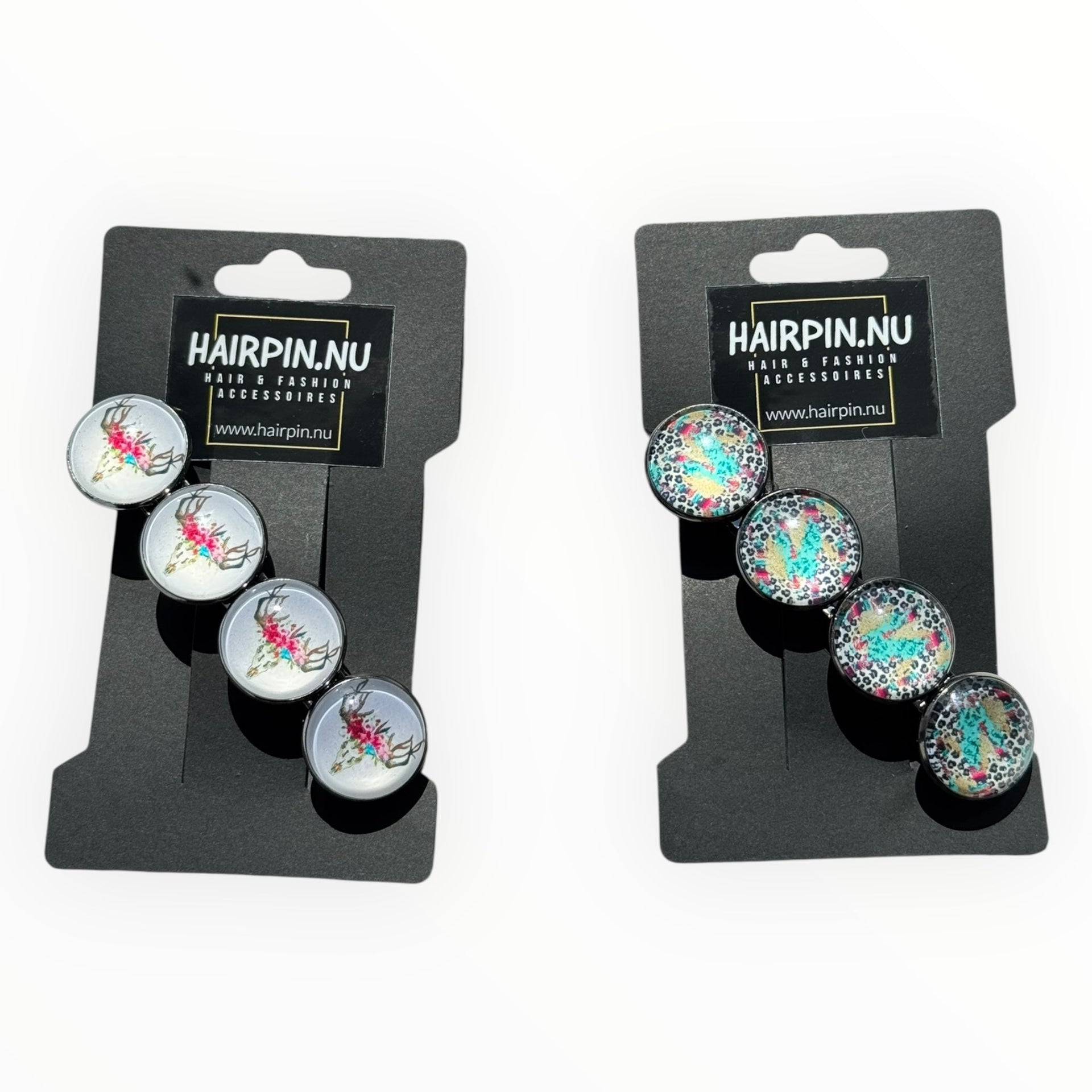 Voordeelset color hairclips set 2 stuks ibizastyle xl - haarspelden
