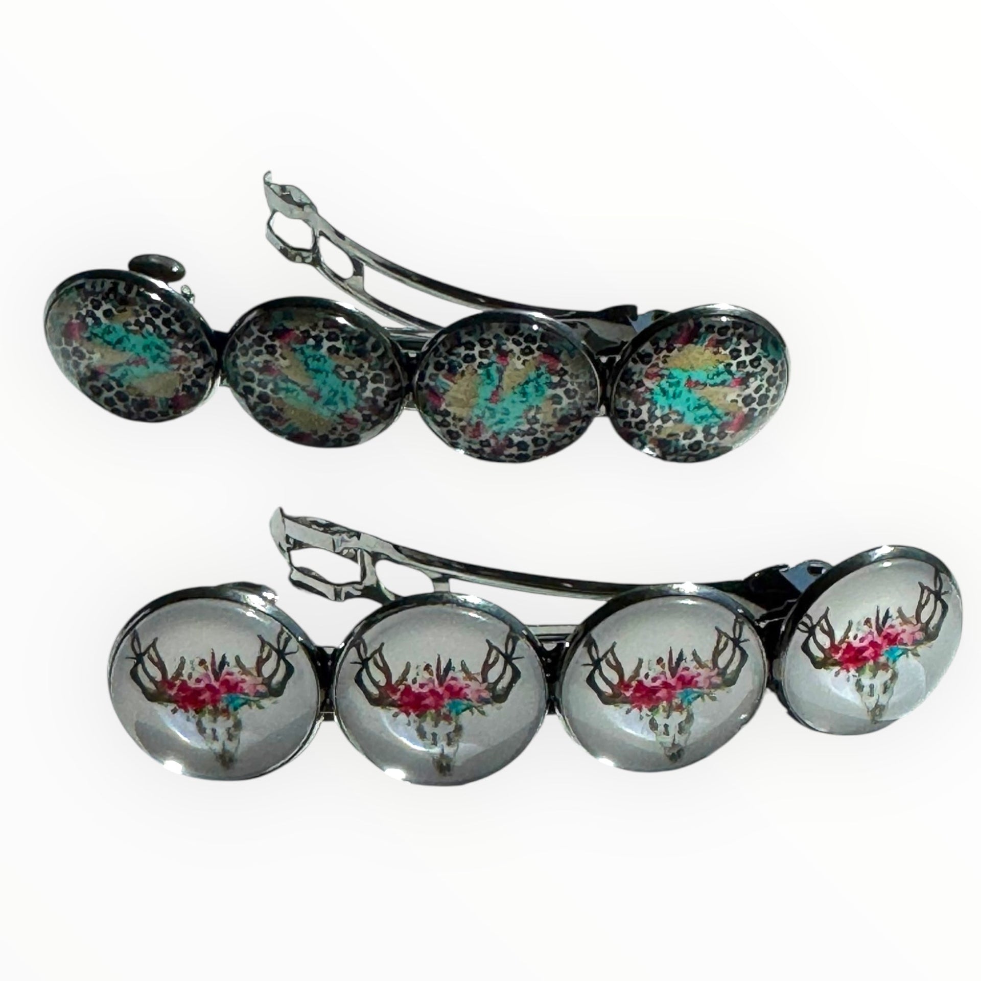 Voordeelset color hairclips set 2 stuks ibizastyle xl - haarspelden