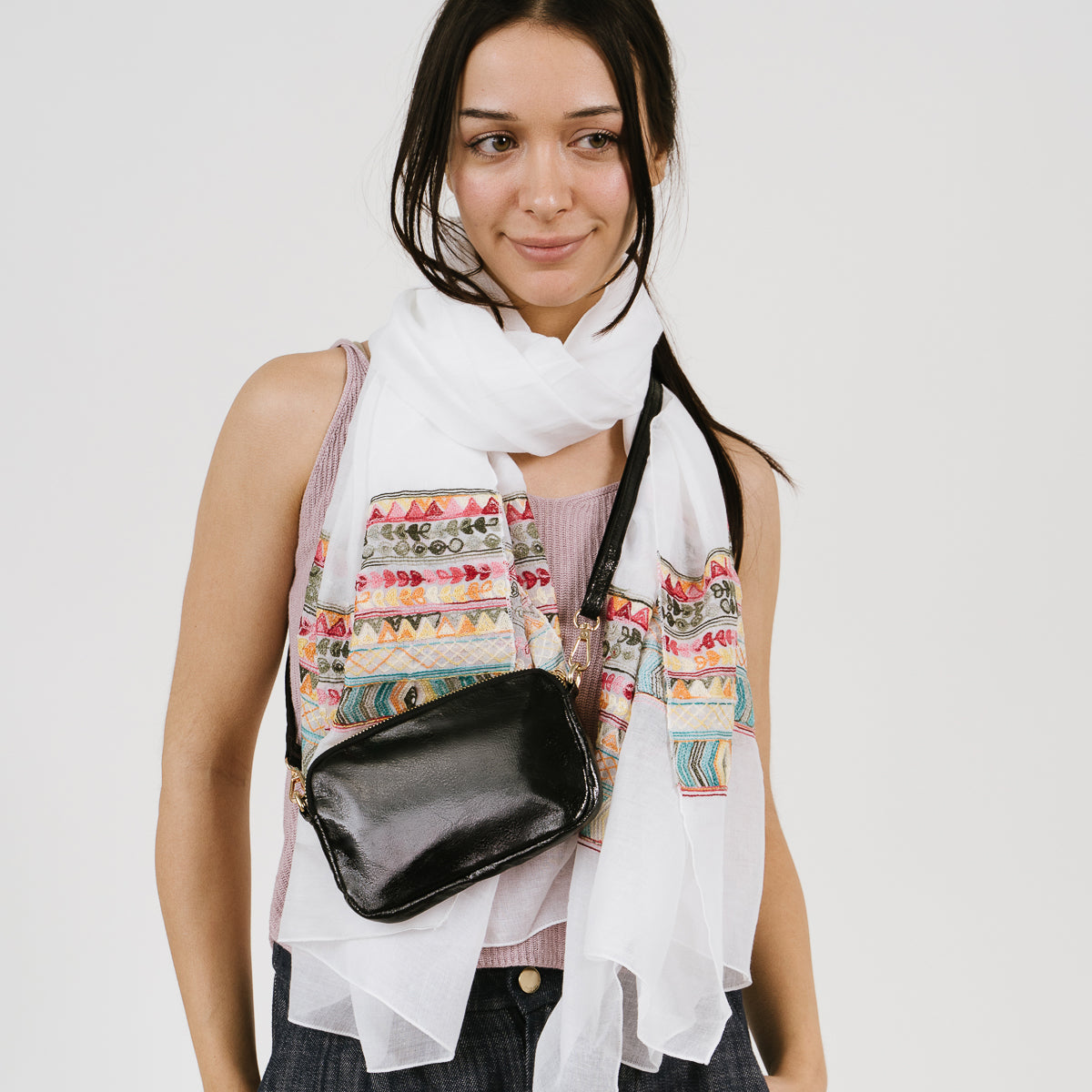 Zilver stijlvol metallic tasje (18x13 cm) – het perfecte cadeau voor de feestdagen - tas