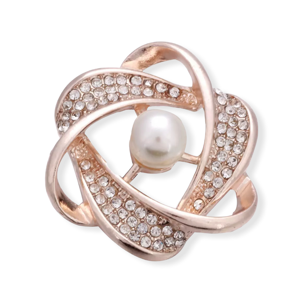 goud-parel-button-chunk-hairpin