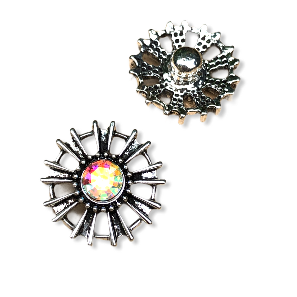 Metal Hairpin click / chunk button 0135 - HAIRPIN.NU