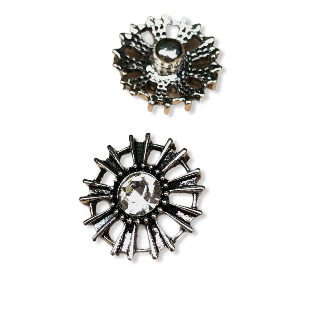 Metal Hairpin click / chunk button 0135 - HAIRPIN.NU