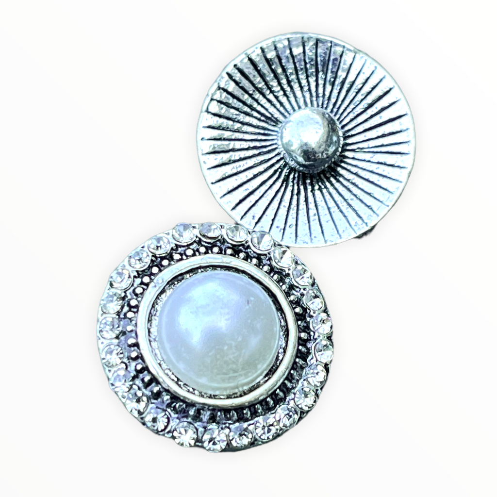 Metal Hairpin click / chunk button 020. - HAIRPIN.NU