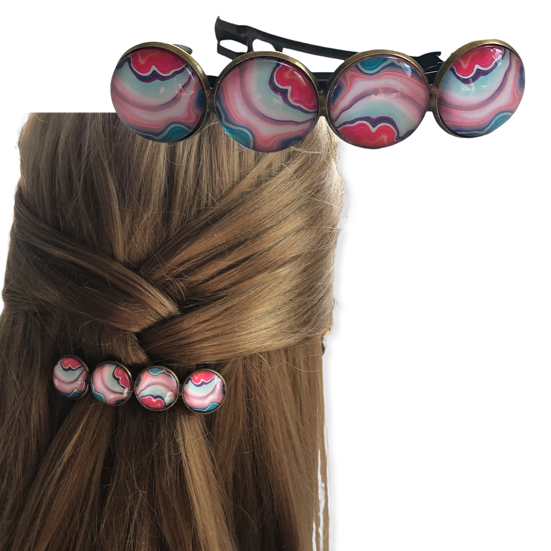 Color Hairclip XL colors 48