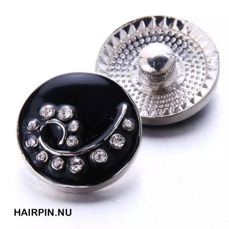 Metal Hairpin click / chunk button 057 - HAIRPIN.NU