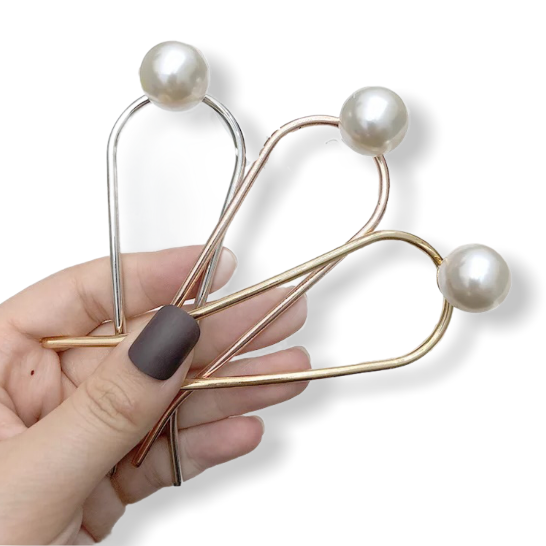 Hairpin EJO Pearl - de ideale haarspeld voor lang haar! - HAIRPIN.NU