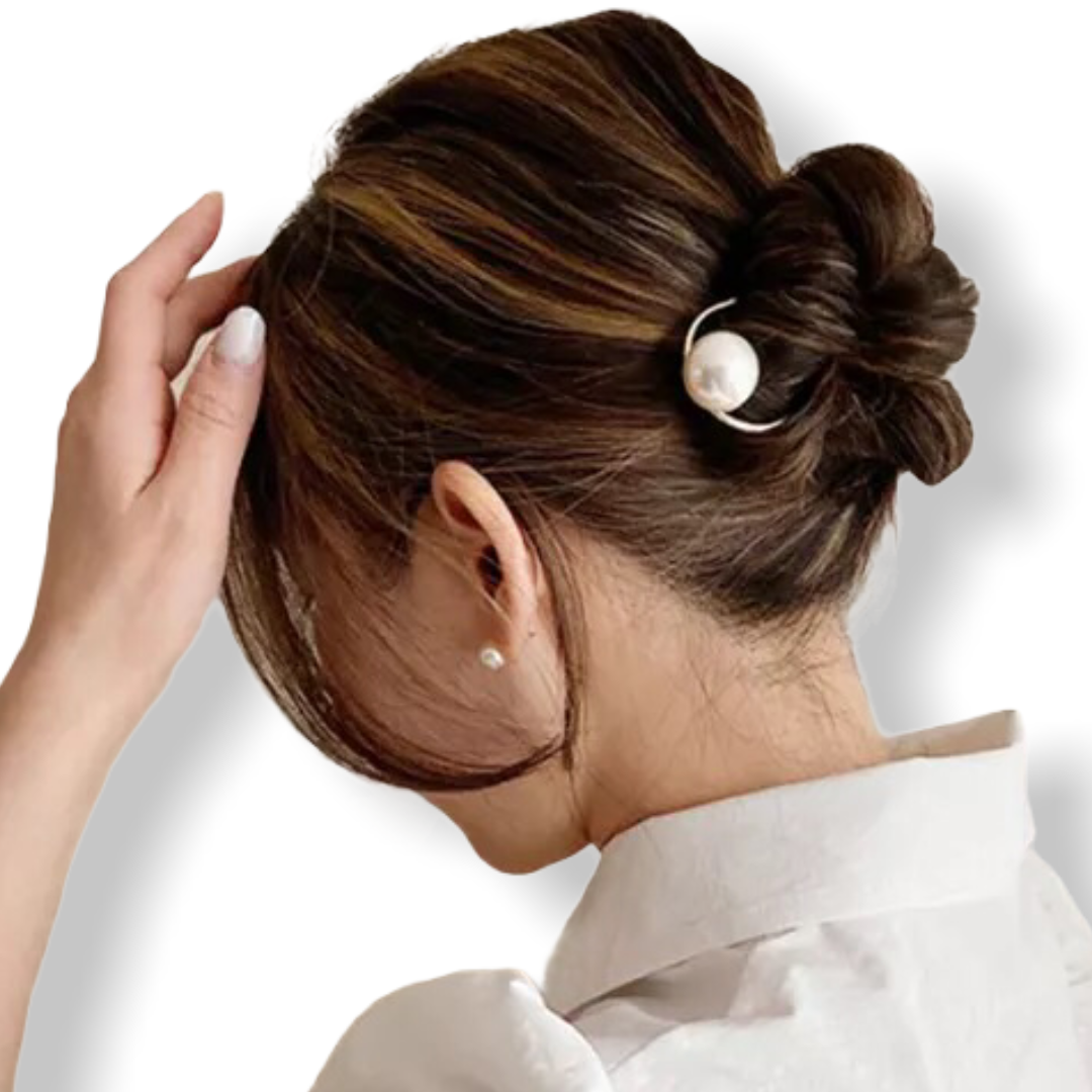 Hairpin EJO Pearl - de ideale haarspeld voor lang haar! - HAIRPIN.NU