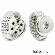 Clicks flexibele ring zilverkleurig - HAIRPIN.NU