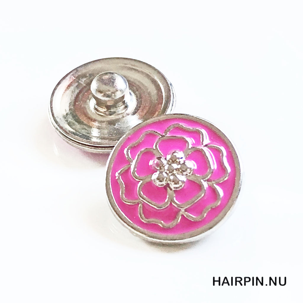 Metal Hairpin click / chunk button Slash - HAIRPIN.NU
