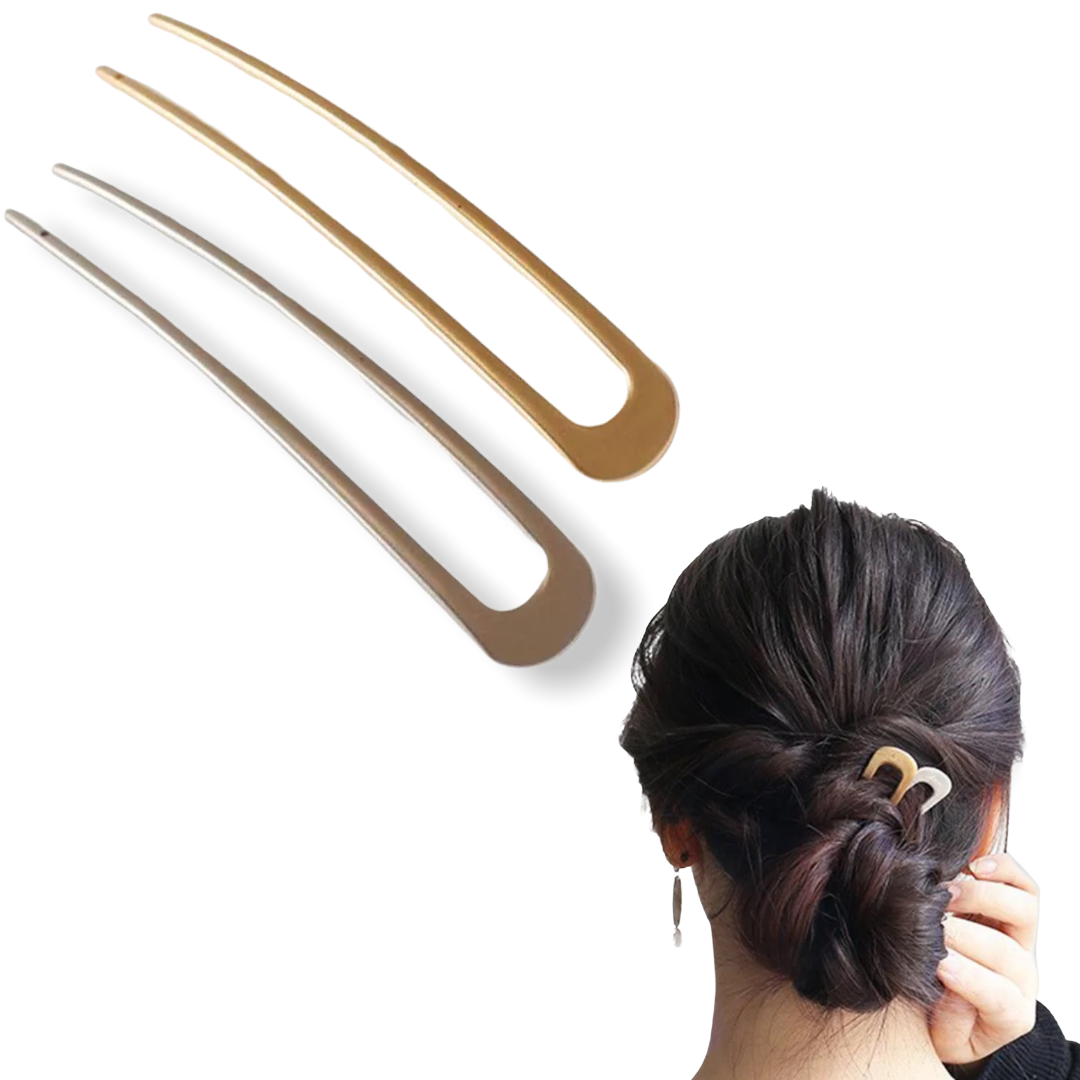 Hairpin Easy Style 2 stuks voor een perfect opsteekkapsel - HAIRPIN.NU