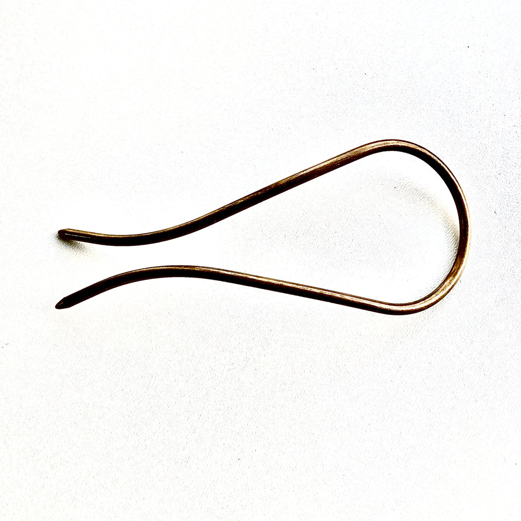 hairpin hairstick haarspeld haaraccessoire brons