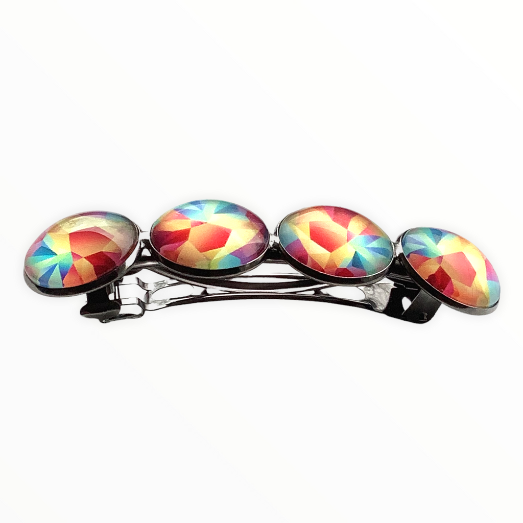 Hairpin Color Hairclip XL glas cabochon haarspeld colors 0104