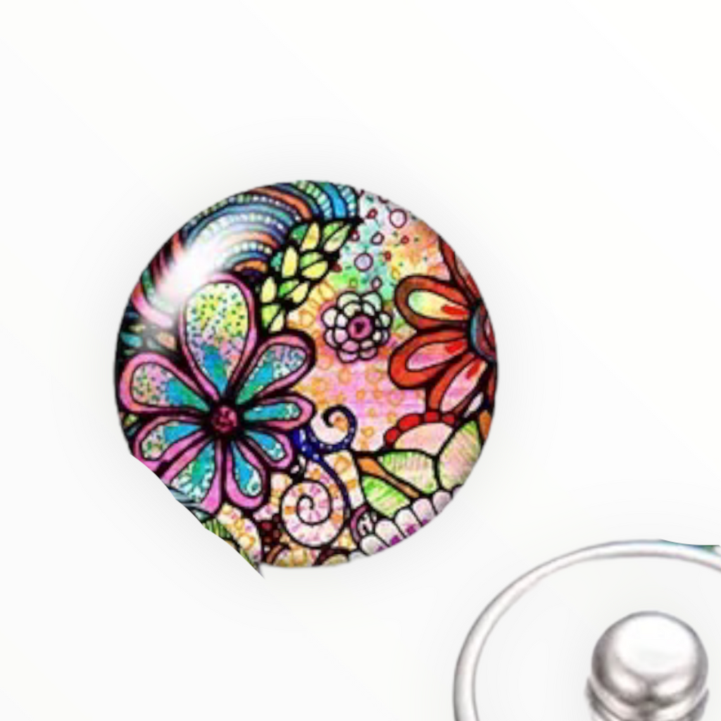 Metal Hairpin click / chunk button 0105. - HAIRPIN.NU