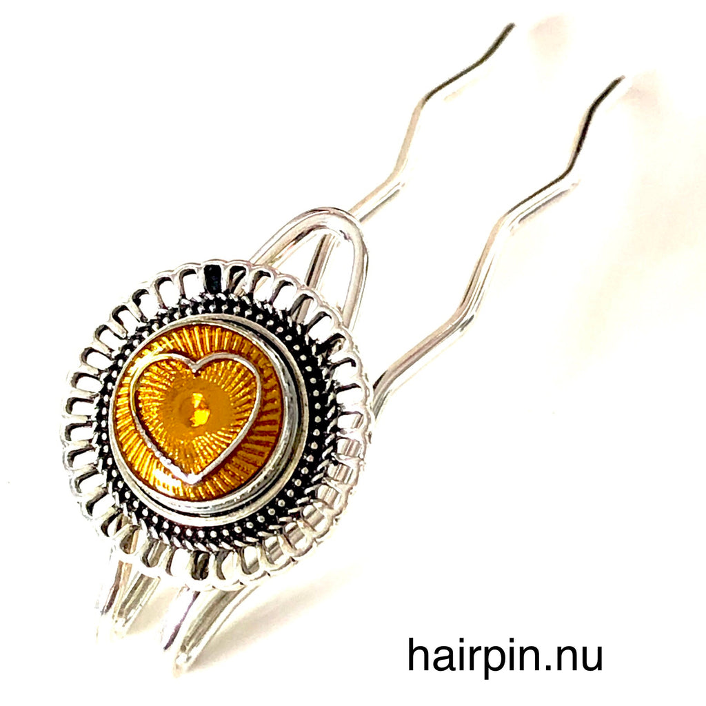 Metal Hairpin click / chunk button Uniform - HAIRPIN.NU