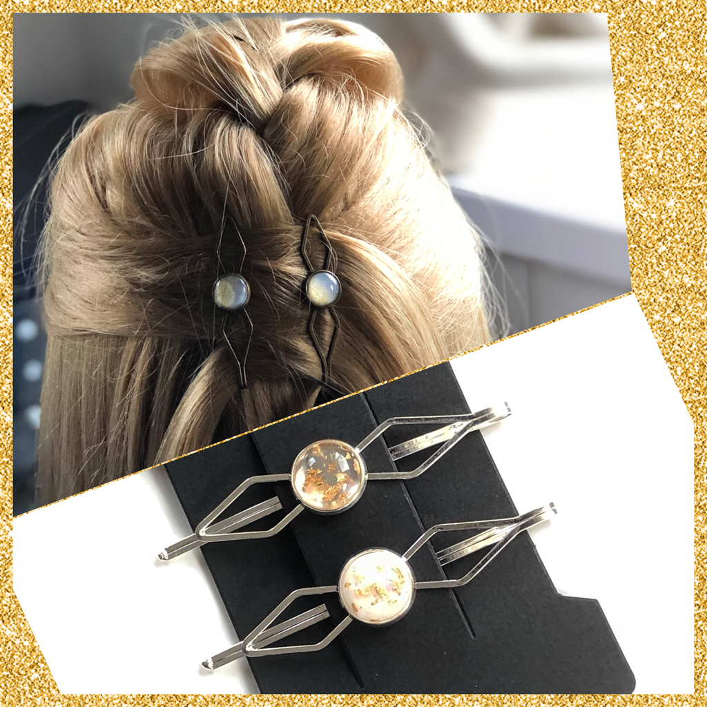 Color Hairclip schuifspeld 2 stuks - HAIRPIN.NU