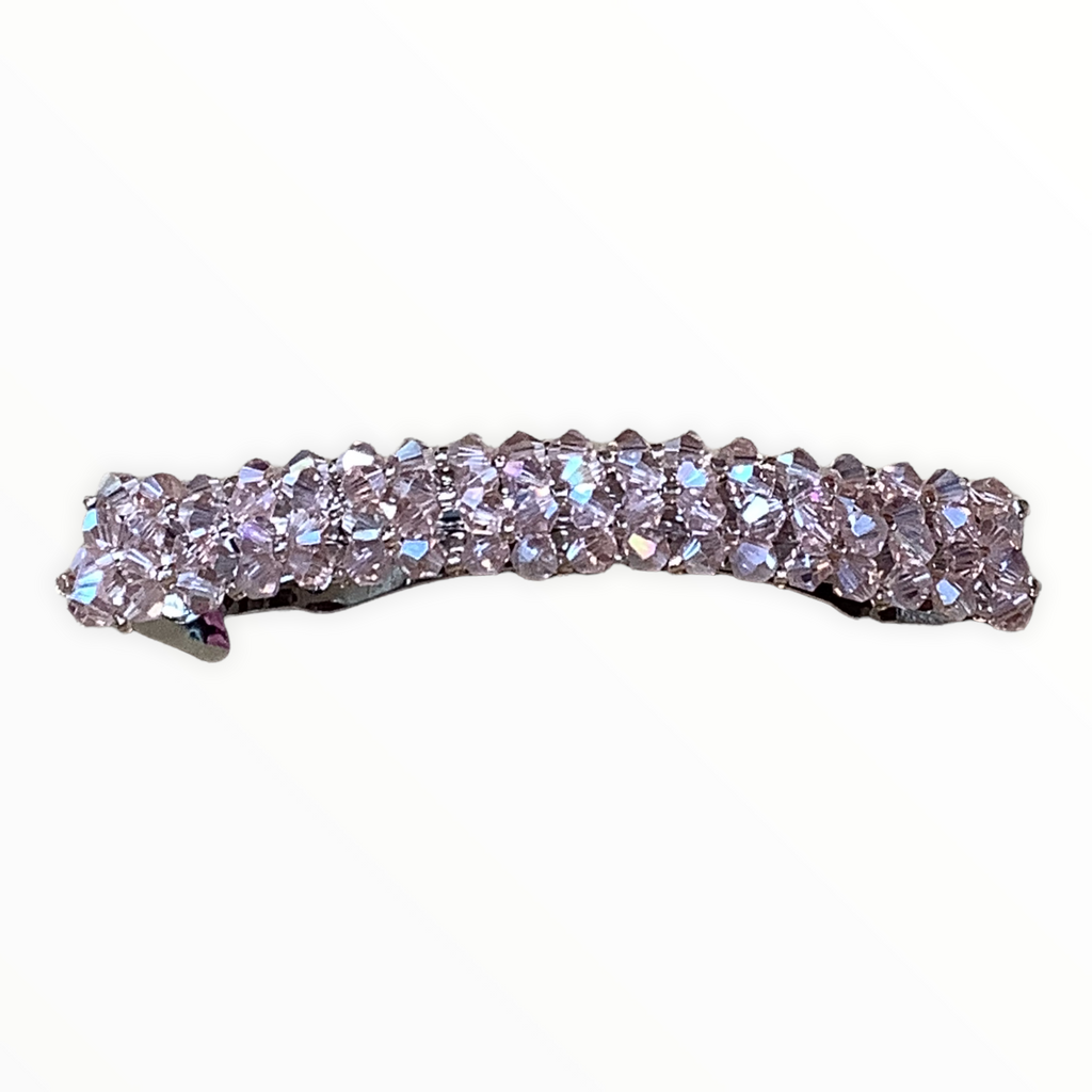Facet kraal haarspeld Hairclip champagne - HAIRPIN.NU