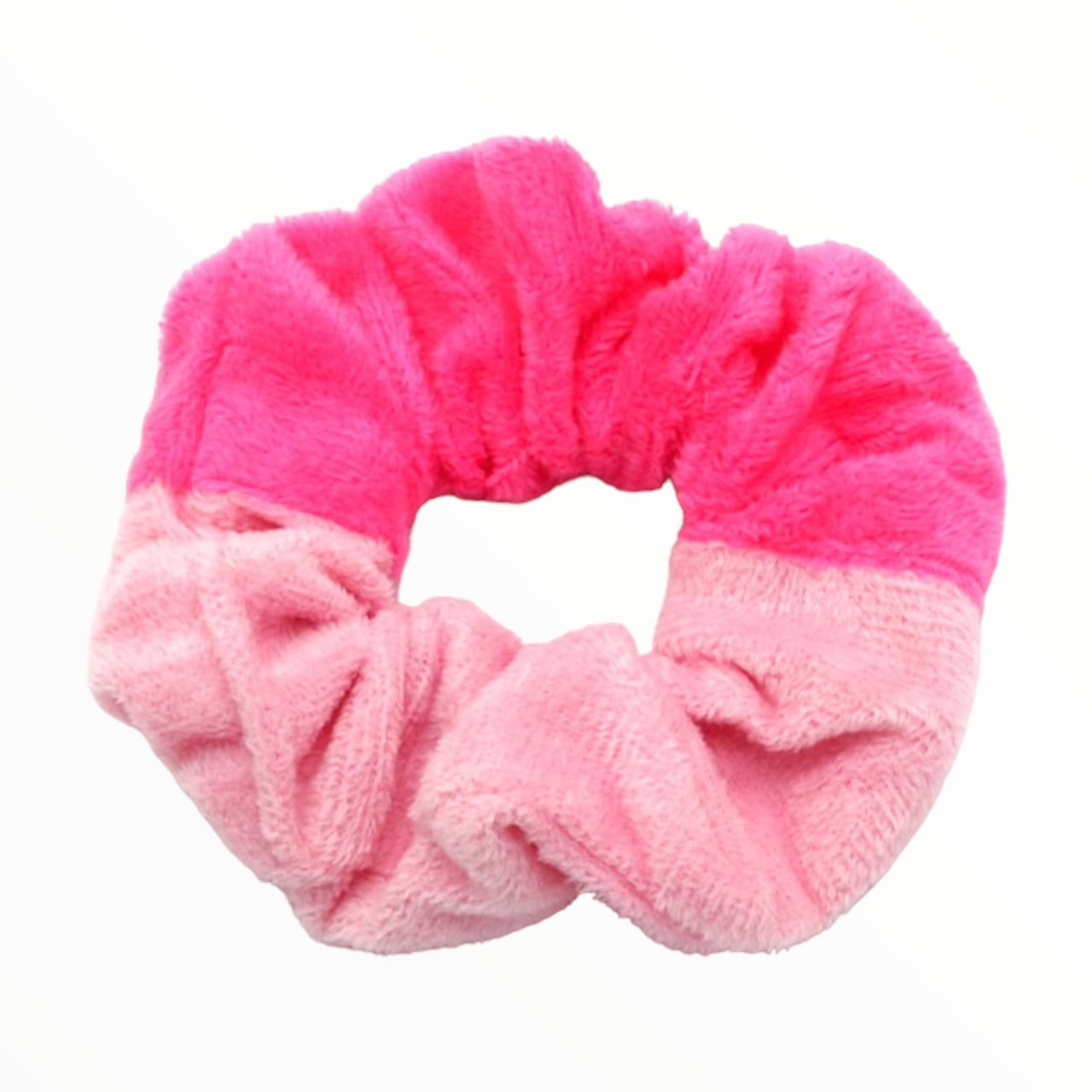 Set 2 scrunchies haarelastieken happy duo colors - HAIRPIN.NU
