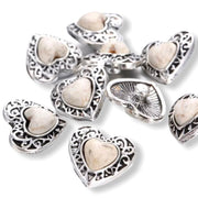 Metal Hairpin click / chunk button 060